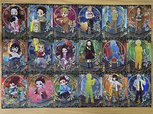 Demon Slayer Full set of 18 UR Premium Cards Full Art Out of Print Halloween Set - Picture 1 of 9