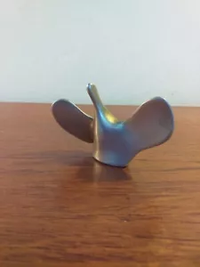 John Hoselton Aluminum Duck / Goose Sculpture Canadian Modernist Metal Figurine - Picture 1 of 7