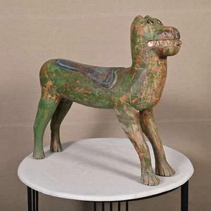Estatuilla de madera tallada a mano de animal salvaje estatua escultura para decoración del hogar - Imagen 1 de 45