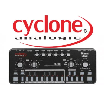 Cyclone analogic TT303 Bass Bot Space Black LIMITED New Roland TB303 Clone Synth - Image 1 of 4