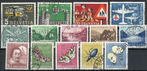 Suiza 623 - 636 sellado ME 37 (845012) - Imagen 1 de 2