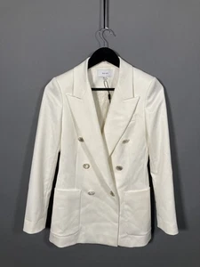 REISS ALYX IVORY DOUBLE BREASTED Blazer - Size UK6 - Good Condition - Women’s - Picture 1 of 10