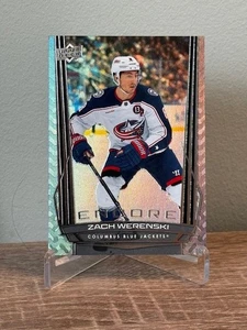 2025-26 Upper Deck Series 1 Encore Zach Werenski #E-34 Columbus Blue Jackets - Picture 1 of 2