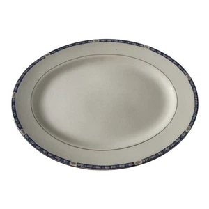 National Vintage China NAI11 Oval Serving Platter 13” x 10” Made In USA - Picture 1 of 4
