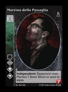 Martino della Passaglia - Giovanni - Vampire VTES - Picture 1 of 6