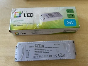 Alle LED ADRCV2460TD 60W 24V DC Konstantspannung Dimmbar LED Treiber 2500mA Max - Bild 1 von 3