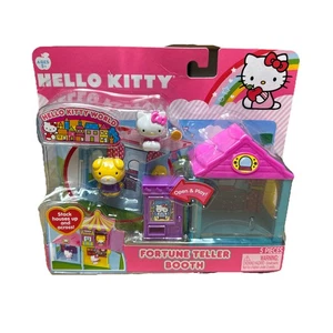 Hello Kitty World Fortune Teller Booth Playset impilabile 2012 Sanrio sigillato raro - Foto 1 di 16