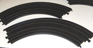 TYCO ROAD RACING- HO SCALE - 9" 1/4 CIRCLE CURVE TRACKS- (2)-   EXC- L233 - Picture 1 of 1