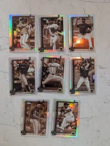 2025 Topps Chrome 8 Sepia Refractor Miami Marlins Norby RC Conine Alcantara - Picture 1 of 1