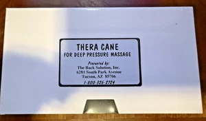 Thera Cane Instructional Video For Deep Pressure Massage - VHS Sealed - Foto 1 di 4