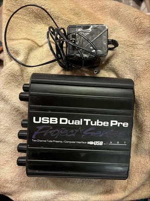 ART USB Dual Tube Pre Two Channel Tube Preamp/Computer Interface  (J0572)   - Image 1 of 4
