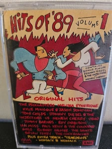 HITS OF '89 VOLUME 1 Various Artists 1989 +1 CASSETTE TAPE POP ROCK THE SAINTS - Picture 1 of 5