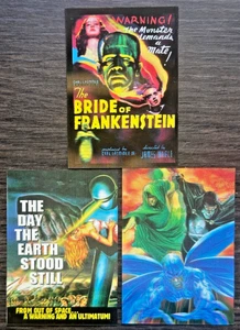 LOTE de 3 carteles de películas lenticulares Frankenstein/Day EarthStood Still 2011 3D -55 - Imagen 1 de 5