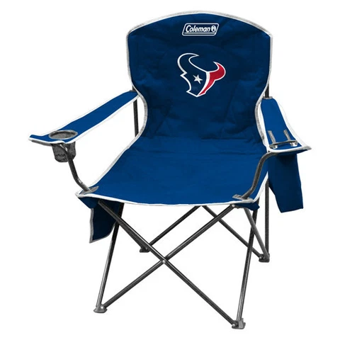 Houston Texans Camping Chair with Cooler 300 lbs Cover