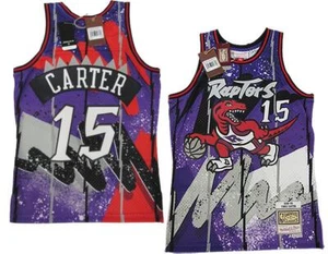 New 1998-99 Vince Carter #15 Raptors Mens Mitchell & Ness Swingman Jersey $150 - Picture 1 of 12