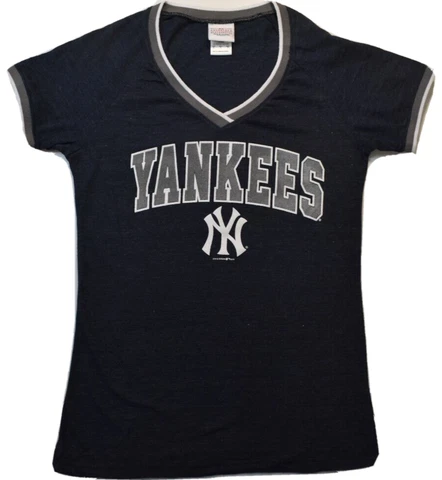 5th & Ocean Womens MLB New York Yankees Baseball Shirt New S-2XL Cover