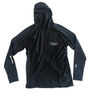 $100 Whitespace Graphene Riding Hoodie Base Layer NWT Size S or L Men's Black - Picture 1 of 8