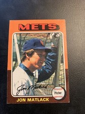 #290 Jon Matlack New York Mets￼   1975 Topps Cb26 New York Mets