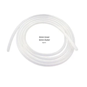 Clear Air Line Flexible Silicone for Aquarium Air Pump - 4/6MM - Picture 1 of 1