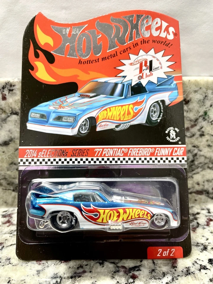 Hot Wheels RLC 2014 Selections '77 Pontiac Firebird Funny Car # 1329/3840 - Image 1 of 4
