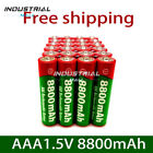 Piles AAA rechargeables AAA 1,5V 8800mAh lampe solaire torche batterie puissante
