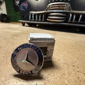 (1) MERCEDES PARRILLA INSIGNIA EMBLEMA GENUINO A2218170016 - Imagen 1 de 5