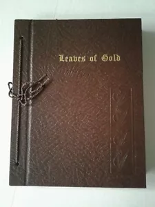 Leaves of Gold: Prayers, Memorable Phrase, Inspiration Verse & Prose Hardcover - Imagen 1 de 10