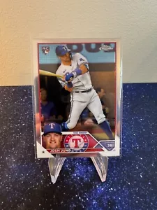 2023 Topps Chrome JOSH JUNG #93 (RC) Rangers - Picture 1 of 2