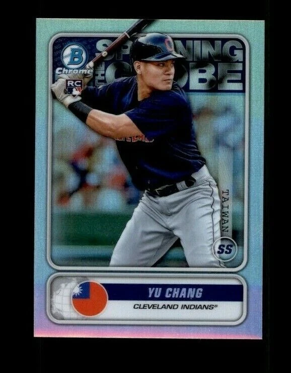 2020 Bowman Chrome Spanning the Globe #STGYC Yu Chang (ref 107247) - Image 1 of 1