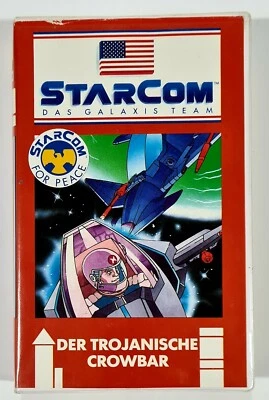 ©1987 Coleco VHS Videokassette STARCOM - DER TROJANISCHE CROWBAR dt Sci-Fi Retro - Bild 1 von 3