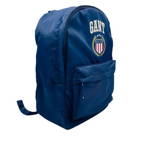 GANT Navy Dark Blue Unisex Backpack Rucksack Bag - Picture 1 of 19