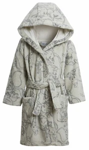 Disney Dumbo Baby Boys Baby Girls Dressing Gown Unisex Grey Elephant Bath Robe - Picture 1 of 13