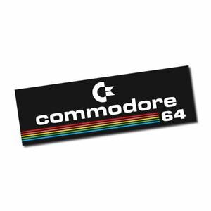 Commodore 64 Sticker / Decal - Computer Vintage Games Gamer Old