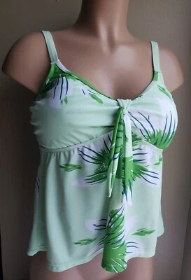 Venus Tropical Tankini Top Size 10 NWOT - Image 1 of 4