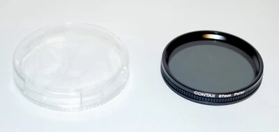 Contax 67MM Polar Polarizing PL Filter with Case - Image 1 of 3