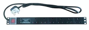Eagle 6 vías protector contra sobretensiones enchufe múltiple extensión cable conmutado calcetín - Imagen 1 de 3