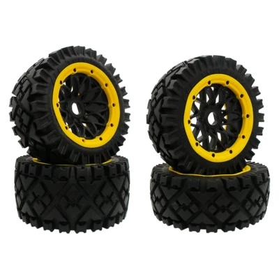 All Terrain Vorderreifen Hinterreifen Nylon für 1/5 HPI RV KM Baja 5b 5t - Bild 1 von 4