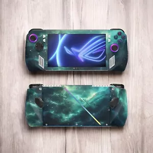 Nebula Green ROG Ally Skin, Asus ROG Ally X Skins Vinyl , Protective Skin - Picture 1 of 5