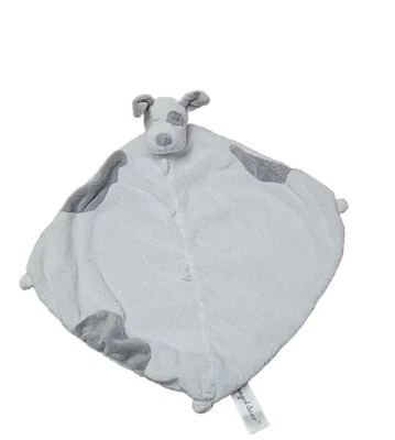 Angel Dear Puppy Lovey Manta de Seguridad Blanco Gris Parche para Dormir Foto 1 de 4