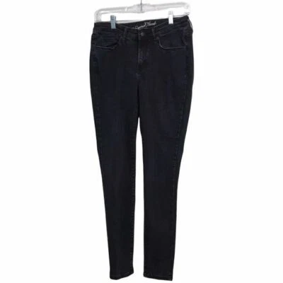 Универсальные черные изогнутые узкие джинсы 28R 6 - Изображение 1 из 4