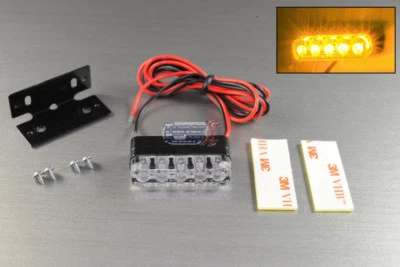 Fit Aprilia Carenado Pegatinas LED Luz de Correr Shiver GT 750 07 08-11 12 Amarillo Foto 1 de 4