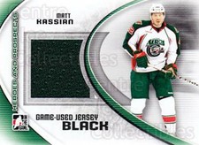 2011-12 ITG Heroes and Prospects Jersey Black #2 Matt Kassian