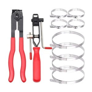 10Pcs CV Joint Boot Clamp Pliers CV Clamp Tool CV Boot Clamp Ear Clamp Plier - Picture 1 of 8