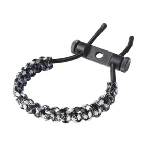 1pc Archery Compound Bow Wrist Sling Braided Cord Rope Adjustable Hunting Strap - Picture 1 of 27