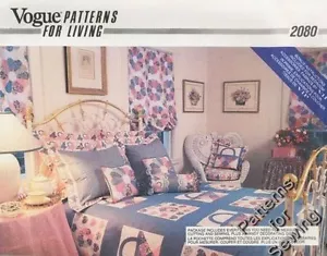 Pattern Vogue Sewing Home Decor' Bedroom Duvet Cover Shades Bubble NEW - Picture 1 of 1