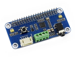 Waveshare WM8960 Hi-Fi Sound Card HAT for Raspberry Pi Stereo CODEC Play/Record - Picture 1 of 8