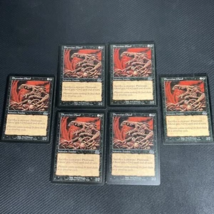 Phyrexian Ghoul Urza's Saga MTG Magic the Gathering Black Playset English 6 - Picture 1 of 4