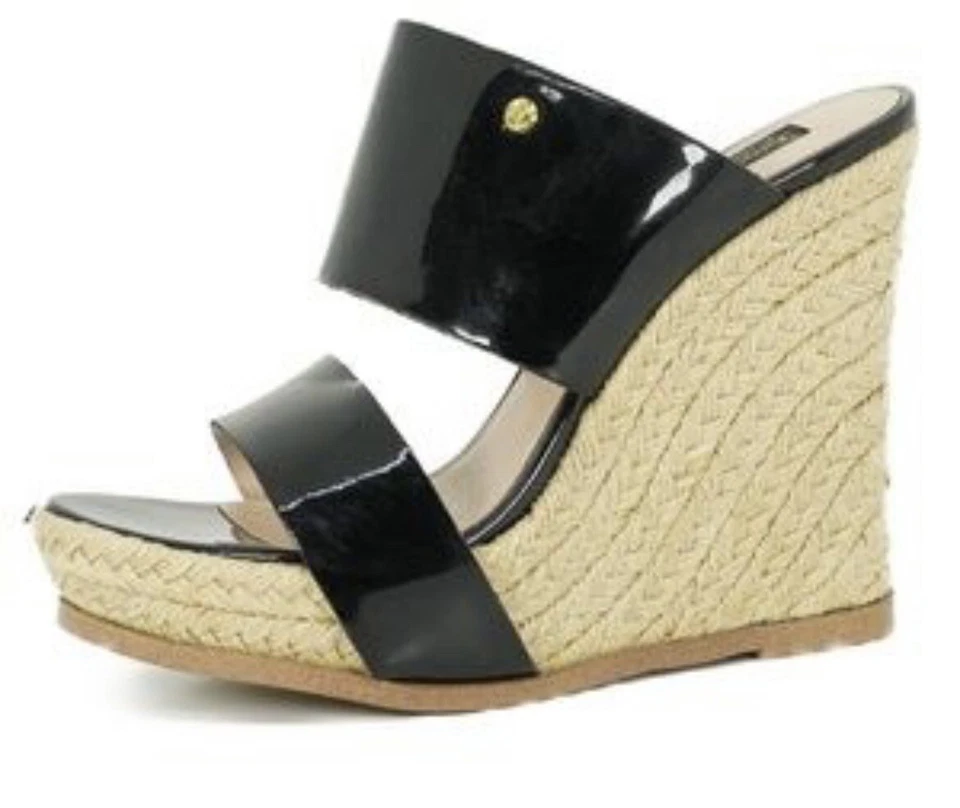 JUICY COUTURE BRIEEE WOMEN'S ESPADRILLE WEDGES SIZE 5.5 - Image 1 of 1