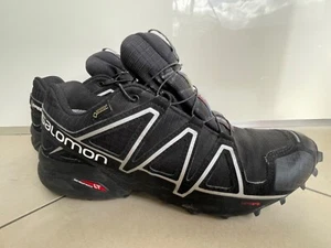 Salomon Herren Speedcross 4 Gore-Tex Membrane, Schwarz (Black Silver Metallic) - Bild 1 von 24