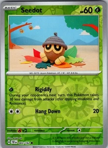 Seedot 003/162 Common Reverse Holo SV05: Temporal Forces NM - Picture 1 of 2